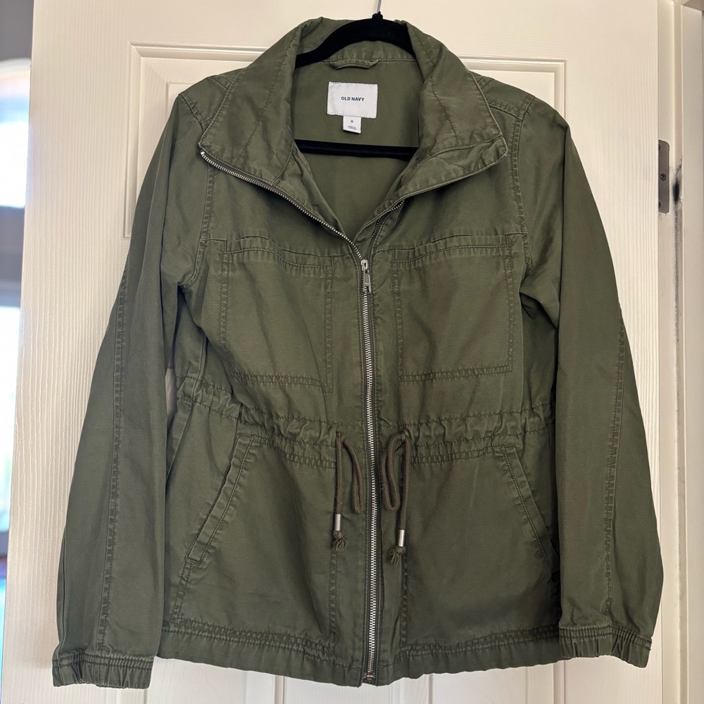 Old Navy Olive Green Utility Jacket